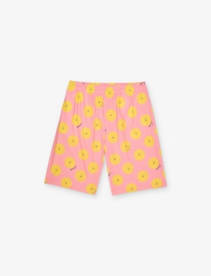 GUCCI: Polka-Dot Mid-Rise Cotton-Poplin Shorts 4-12 Years