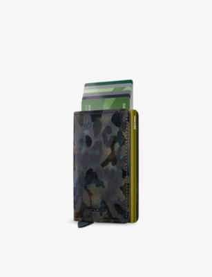 Secrid Womens Moss Slimwallet Woven Billfold Wallet
