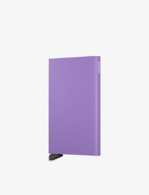Secrid Womens Lilac Cardprotector Aluminium Cardholder