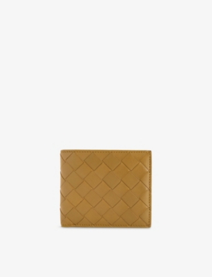 RESELFRIDGES: Pre-Loved Bottega Veneta Intrecciato Leather Wallet
