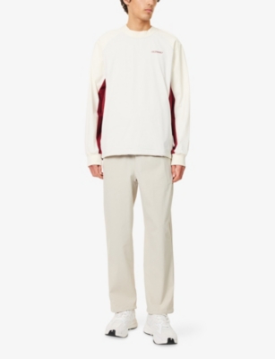 MANORS: Manors X Reebok Crewneck Nylon Windbreaker Sweatshirt