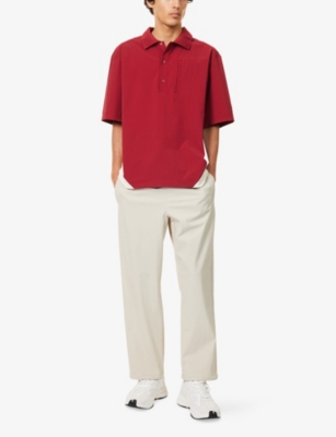 Manors Ens Beige  X Reebok Straight-leg Nylon Trousers
