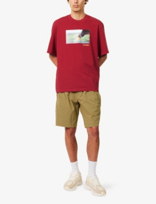 MANORS: Manors X Reebok Graphic-Print Cotton-Jersey T-Shirt