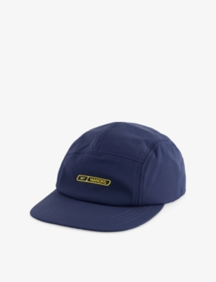 MANORS: Manors x Reebok Brand-Print Stretch-Woven Baseball Cap