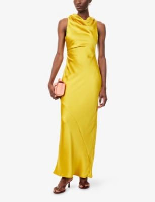 PRETTY LAVISH: Everlee Cowl-Neckline Woven Maxi Dress