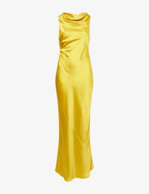 PRETTY LAVISH: Everlee Cowl-Neckline Woven Maxi Dress