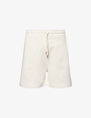 MONCLER GENIUS: Moncler x Gilga Farm By Donald Glover Logo-Patch Relaxed-Fit Cotton-Jersey Shorts