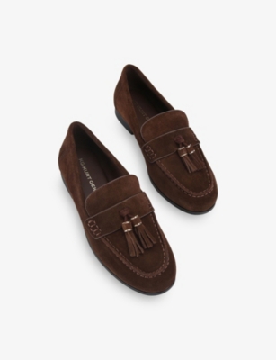 KG KURT GEIGER: Mardy Suede Loafers