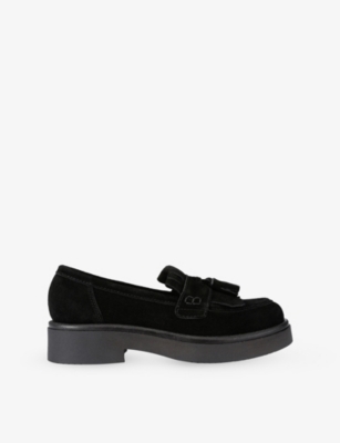 KG KURT GEIGER: Mylo Suede Loafers