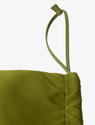 PRADA: Triangle-Logo Re-Nylon Pouch