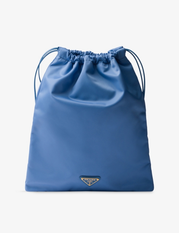 Triangle-Logo Re-Nylon Pouch