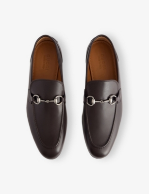 Gucci Men's  Jordaan Loafer In Brown