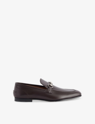 Gucci Men's  Jordaan Loafer In Brown