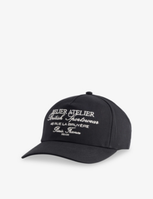 BELIER: Atelier Embroidered Cotton Cap