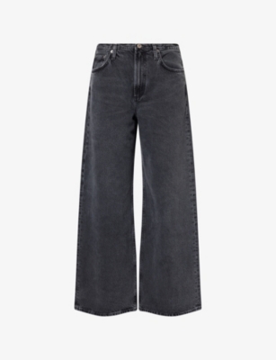 AGOLDE: Keira Wide-Leg Denim Jeans