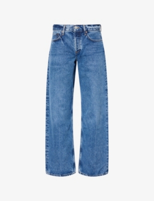 AGOLDE: Low-Rise Loose-Fit Denim Jeans