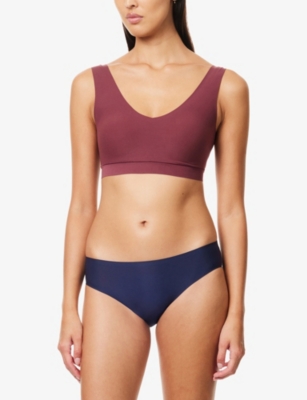 CHANTELLE: Softstretch Stretch-Jersey Bralette