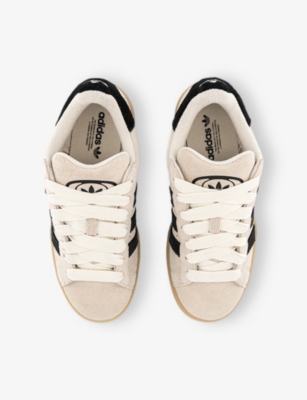 Adidas Originals Samba Xlg Sneakers In White And Black