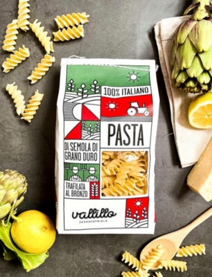 VALLILLO: Durum Wheat Semolin Pasta Fusilloni 500g