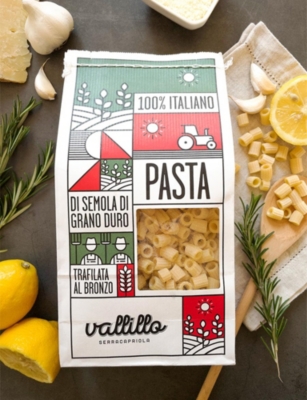 VALLILLO: Vallillo Durum Wheat Semolin Pasta Tubetto Rigato 500g