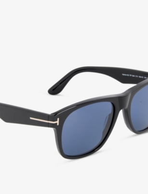 TOM FORD: TF128401V Marlon Square-Frame Acetate Sunglasses