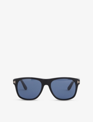 TOM FORD: TF128401V Marlon Square-Frame Acetate Sunglasses