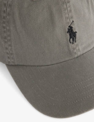 POLO RALPH LAUREN: Classic Logo-Embroidered Adjustable Cotton Cap