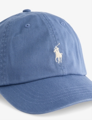 POLO RALPH LAUREN: Classic Logo-Embroidered Adjustable Cotton Cap