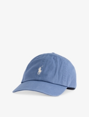 POLO RALPH LAUREN: Classic Logo-Embroidered Adjustable Cotton Cap