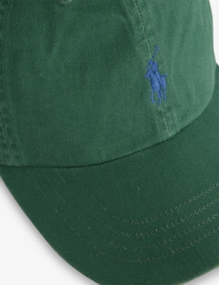 POLO RALPH LAUREN: Classic Logo-Embroidered Adjustable Cotton Cap