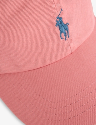 POLO RALPH LAUREN: Classic Logo-Embroidered Adjustable Cotton Cap