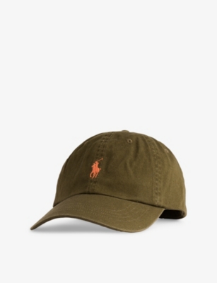 POLO RALPH LAUREN: Classic Logo-Embroidered Adjustable Cotton Cap