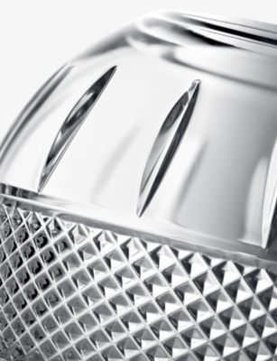 WATERFORD: Mastercraft Irish Lace Rose Crystal Glass Bowl