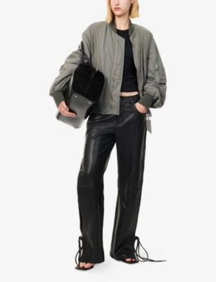 THE ATTICO: Padded Relaxed-Fit Woven Jacket