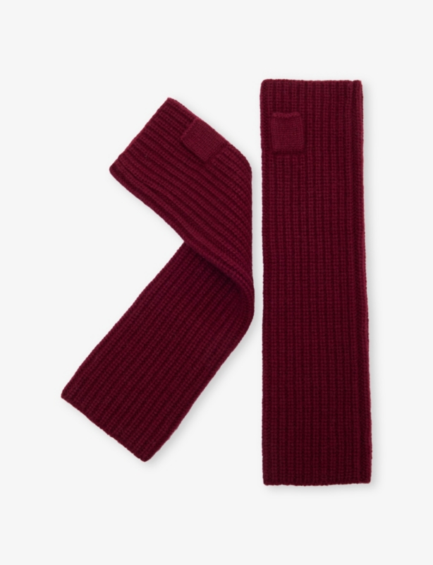 Fingerless Wool and Cashmere Mittens