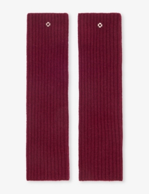 MAJE: Fingerless Wool and Cashmere Mittens