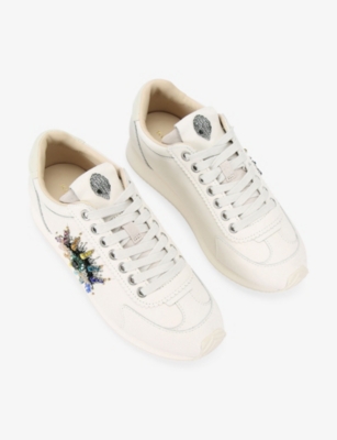 KURT GEIGER LONDON: Islington Pump Eye Leather Trainers