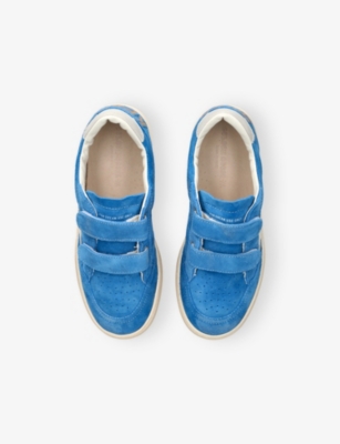 GOLDEN GOOSE: Kids' Ballstar Suede Low-Top Trainers