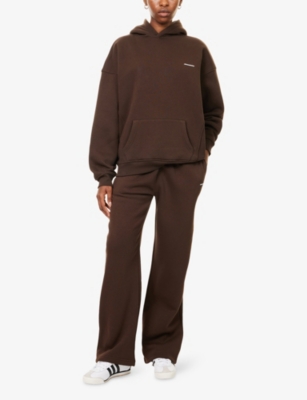 SISTERS & SEEKERS: Trademark Straight-Leg Cotton-Blend Jogging Bottoms