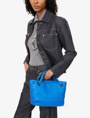 RESELFRIDGES: Pre-Loved Bottega Leather Small Tote