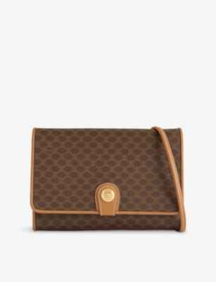 RESELFRIDGES: Pre-Loved Celine Canvas Cross-Body Bag