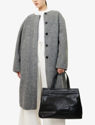 RESELFRIDGES: Pre-Loved Chanel Caviar Leather Tote Bag