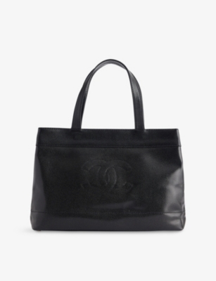 RESELFRIDGES: Pre-Loved Chanel Caviar Leather Tote Bag