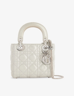 RESELFRIDGES: Pre-Loved Lady Dior Mini Leather Cross Body Bag