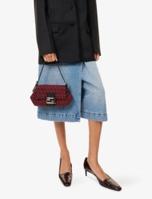 RESELFRIDGES: Pre-Loved Fendi Mamma Forever Canvas Shoulder Bag