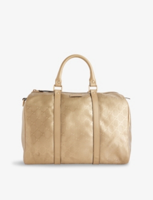 RESELFRIDGES: Pre-Loved Gucci Medium GG Joy Boston Top-Handle Bag