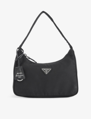 RESELFRIDGES: Pre-Loved Prada Mini Tessuto 2000 Nylon Shoulder Bag