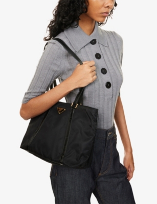 RESELFRIDGES: Pre-Loved Prada Tessuto Nylon Tote Bag