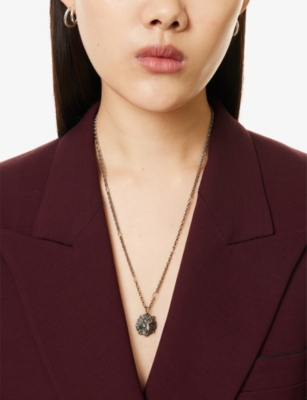 RESELFRIDGES: Pre-Loved Gucci Silver Pendant Necklace