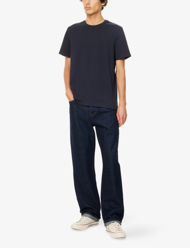 Crewneck Regular-Fit Cotton Jersey T-Shirt